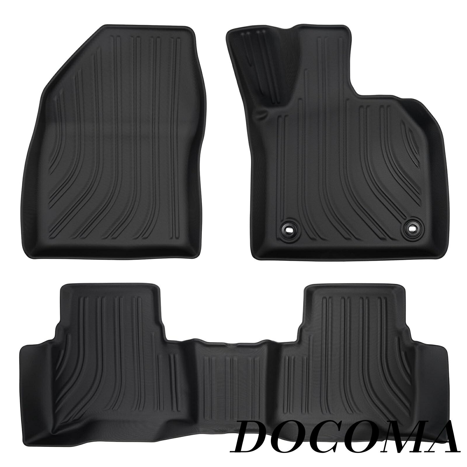 【まとめ買いで最大500円OFFクーポン!】【送料無料】新型 プリウス 60系 専用 ラバーマット 3D 防水マット カーマット PRIUS ZVW60 ZVW65 MXWH60 MXWH65 2023年～ 対応 TPE材質 滑り止め 耐汚れ 耐摩擦 キズ防止 内装パーツ カスタムパーツ 3枚セット ブラック [並行輸入品]