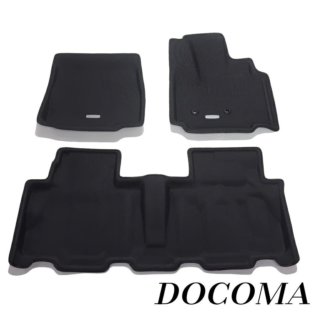 【まとめ買いで最大500円OFFクーポン!】【送料無料】フロアマット 立体タイプ 1台分セット N-VAN JJ1 H30(2018)/7~ NEWラバータイプ ブラック EH-2050 【5EEHB2050K】｜ドゥコマ