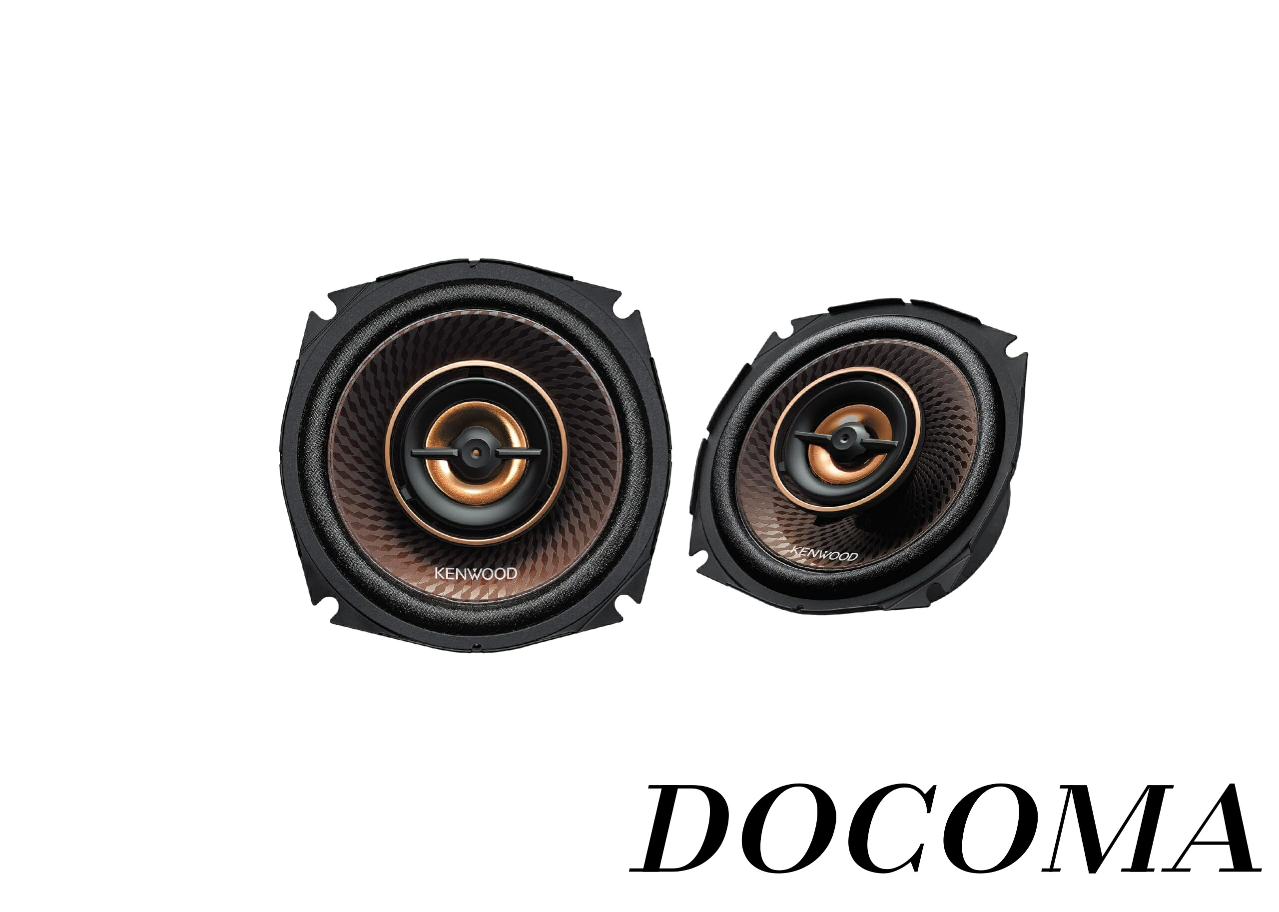 【まとめ買いで最大500円OFFクーポン!】【送料無料】12cm ハイレゾ対応カスタムフィット・コアキシャル型スピーカー KFC-RS125 KENWOOD