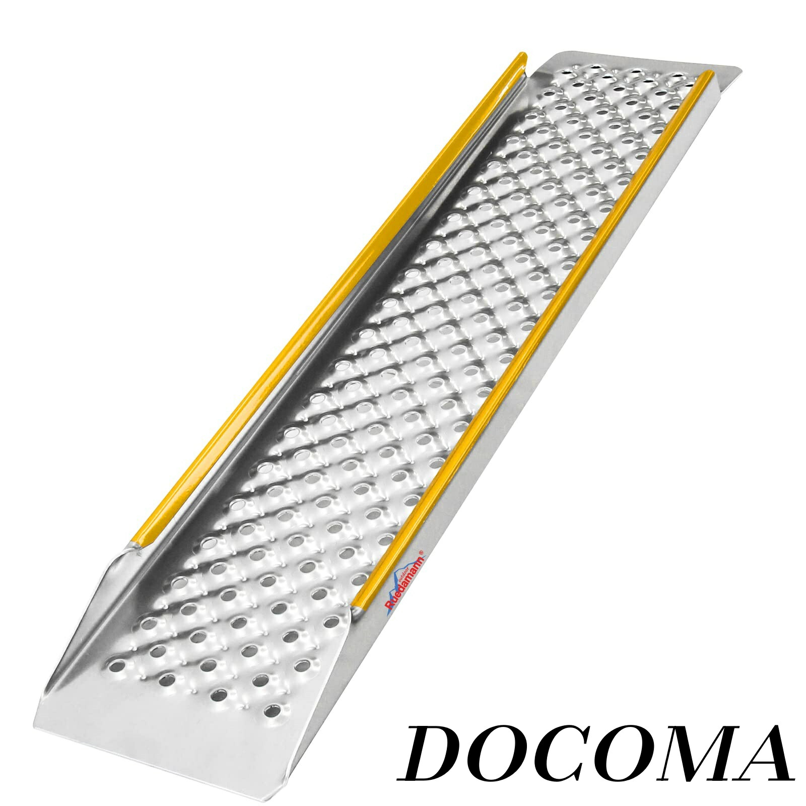 【まとめ買いで最大500円OFFクーポン!】【送料無料】バイク ラダー 長さ100cm 耐荷重300kg 軽量 アルミラダーレール 滑り止め バイク ラダーレール 四輪バギー 草刈り機 除雪機 農機具用 ガレージ 倉庫 軽トラへの積み込み 1本