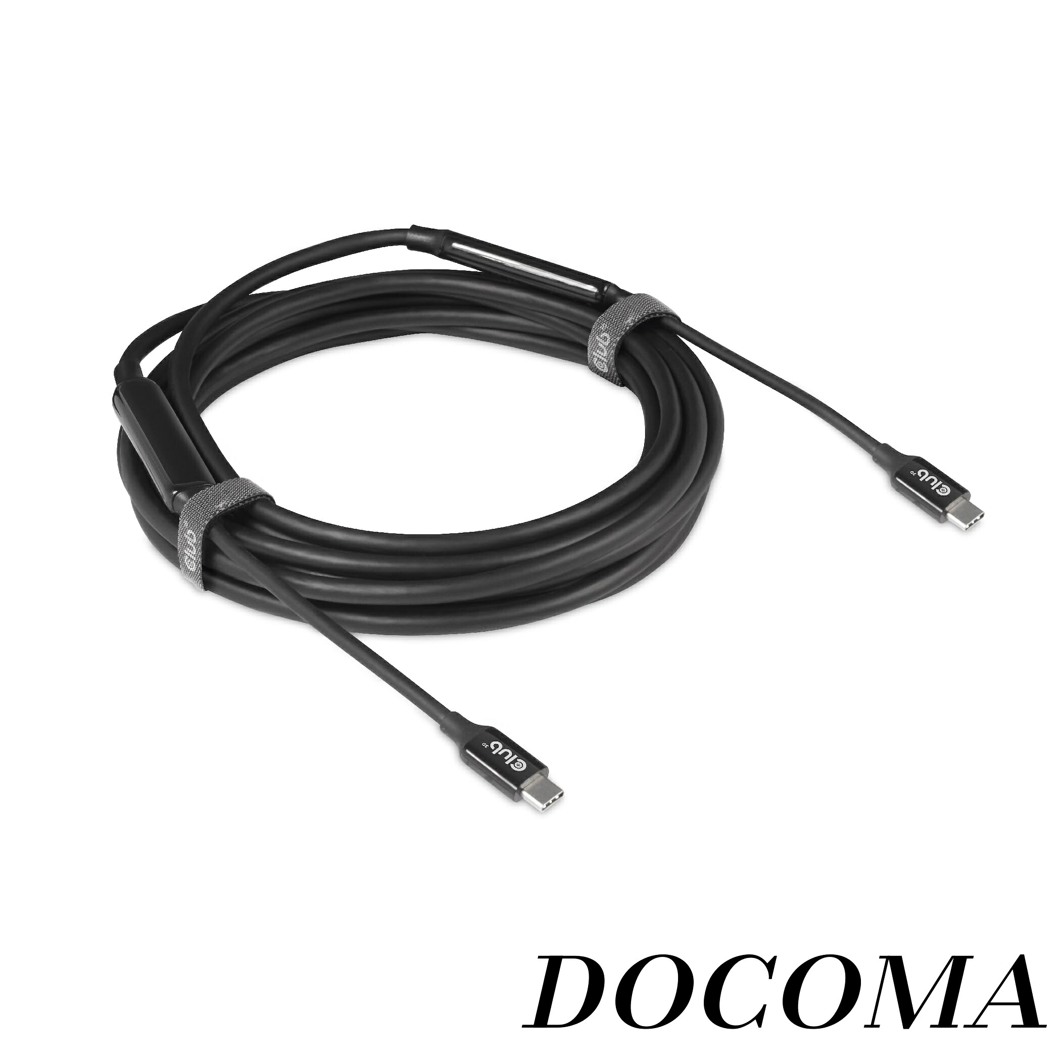 【まとめ買いで最大500円OFFクーポン!】【送料無料】3D USB 3.2 Gen2 Type C to Type C アクティブ 双方向ケーブル 8K60Hz オス／オス 10Gbps 5 m (CAC-1535)