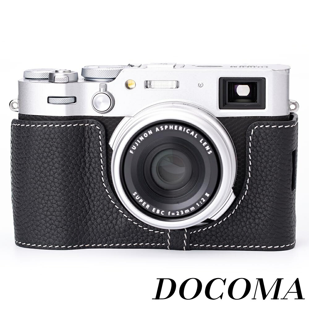 【まとめ買いで最大500円OFFクーポン!】【送料無料】カメラ保護カバー適用フジフイルムFuji x-100vi底面開閉 電池交換 三脚取り付け可能キズ (黒色)