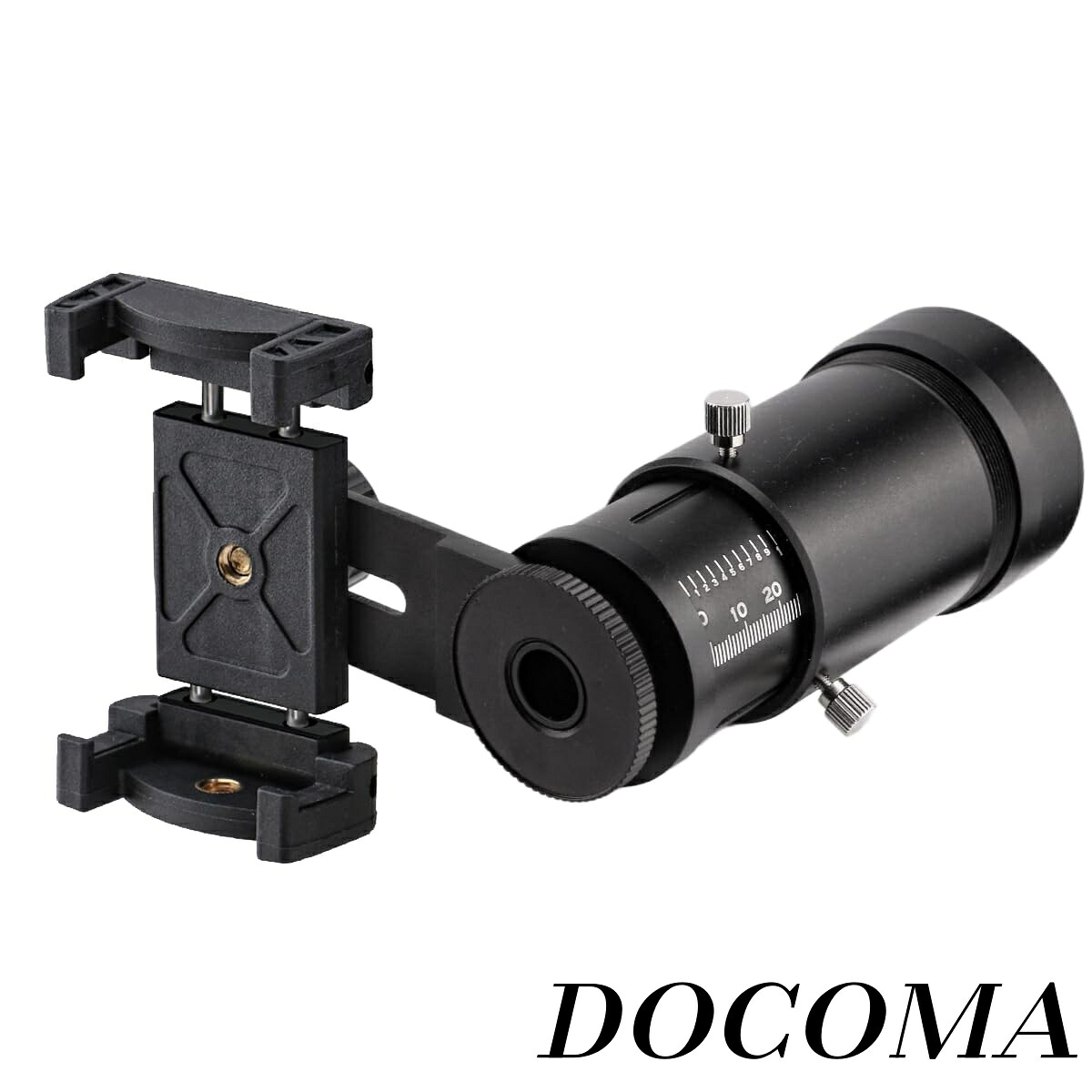【まとめ買いで最大500円OFFクーポン!】【送料無料】74?114mm｜接眼部O33?46mm対応（リング4種）｜クイックロック｜スマホ幅59?95mm対応｜屋外撮影・観察に