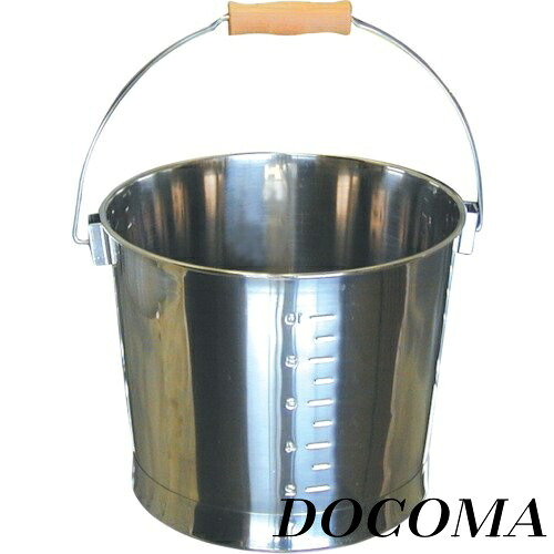【まとめ買いで最大500円OFFクーポン!】【送料無料】ステンレスバケツ 10L 280X230 TSH640B｜ドゥコマ