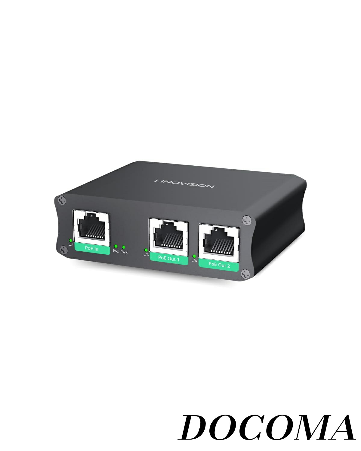 【まとめ買いで最大500円OFFクーポン!】【送料無料】産業用 2ポート ギガビット PoE エクステンダー、IEEE802.3af/at POE+ スプリッター＆リピーター 、10/100/1000Mbps、PoEカメラ / 無線APなどに給電可能、最大100m延長、POEリピーター/ ブースター