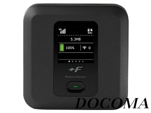 【まとめ買いで最大500円OFFクーポン!】【送料無料】+F FS040W モバイルルーター SIMフリー 端末 家・外・車利用 連続通信最大20時間