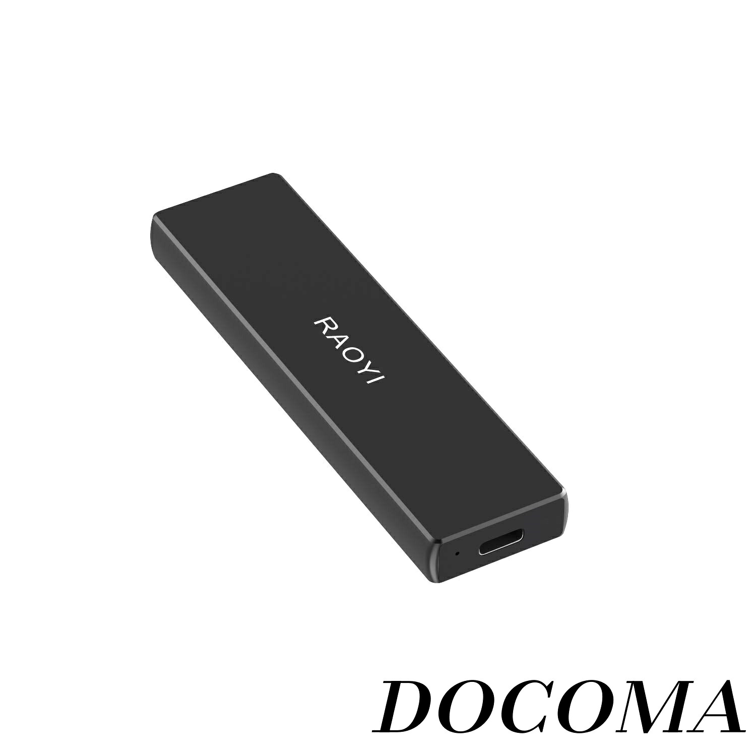 【まとめ買いで最大500円OFFクーポン!】【送料無料】外付けSSD 500GB USB3.2 Gen2 ポータブルSSD 転送速度1050MB/秒 Type-Cに対応 PS4/ラップトップ/X-boxに適用 超薄型・超高速 耐衝撃 防滴 黒｜ドゥコマ 11,398円