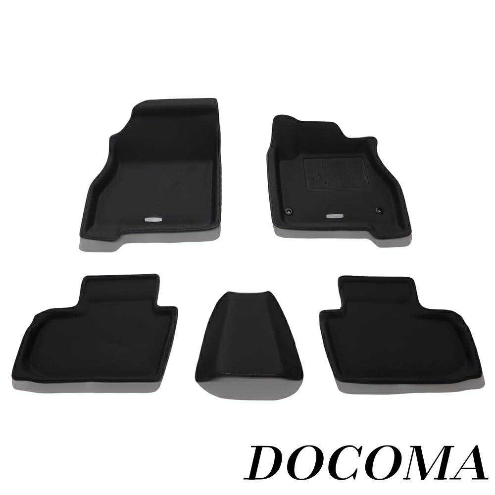 【まとめ買いで最大500円OFFクーポン!】【送料無料】フロアマット 立体タイプ 1台分セット リーフ ZAA-ZE1 H29(2017)/10~R7(2025)/12 標準仕様車 ラバータイプ ブラック EN-5302 【5EENB5302K】|ドゥコマ