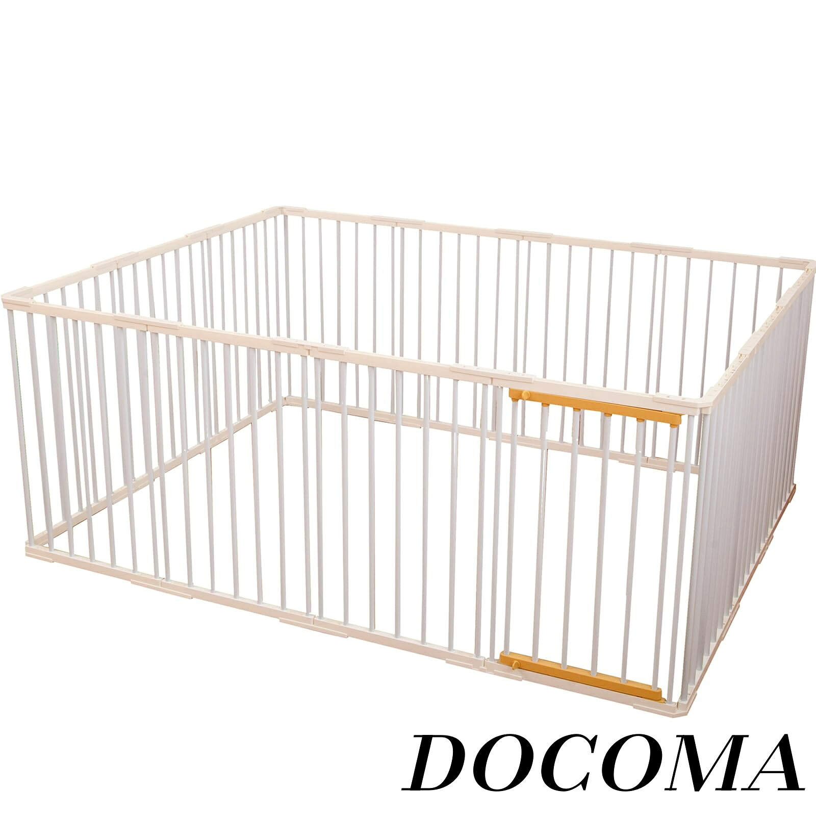 【まとめ買いで最大500円OFFクーポン!】【送料無料】大型犬 ゲージ 幅210*奥行84*高70cm 犬 ゲージ 犬 サークル 中型犬 大型犬用ゲージ ペットケージ 組立簡単 室内外兼用 安定耐久 犬用サークル(210*84*70cm-14枚 ホワイト)|ドゥコマ
