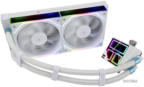 【送料無料】水冷CPUクーラー 240mmラジエーター インフィニティミラーポンプ ARGB PWM対応 静音 冷却ファン 汎用性抜群 簡単取り付け 高性能 オールインワン｜ドゥコマ 7,693円