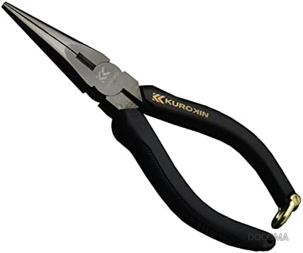 【送料無料】【セット買い】電工名人強力ニッパ 150mm ラウンド刃・黒金 770-150BG ラジオペンチ 黒金 クロスローレット加工 350-150BG｜ドゥコマ