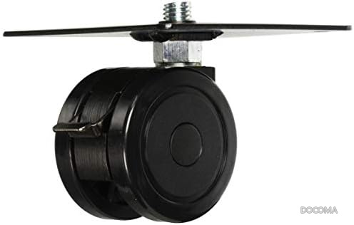 【送料無料】【取付脚輪】ハヤミ工産製 Glennシリーズ対応 キャスター KP-40CT 耐荷重強力 静音 フローリング保護 工場直送｜ドゥコマ