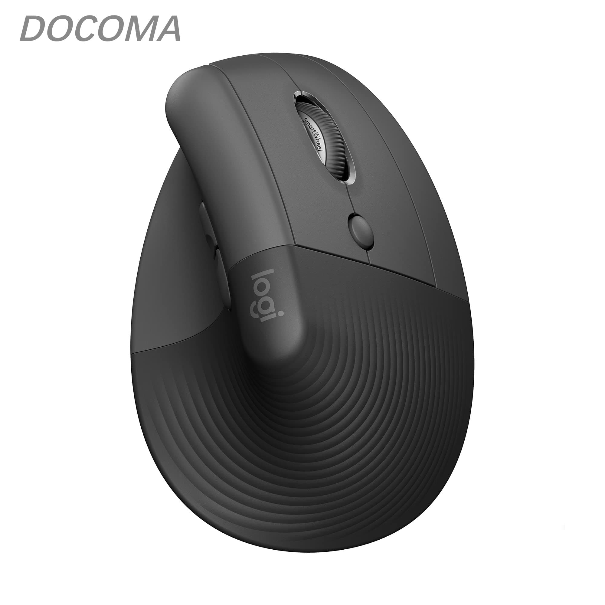 【送料無料】縦型 静音 エルゴノミック マウス LIFT M800GR Logi Bolt Bluetooth Unifying非対応 smartwheel ワイヤレスマウス 無線 windows mac chrome iPad Android OS|ドゥコマ
