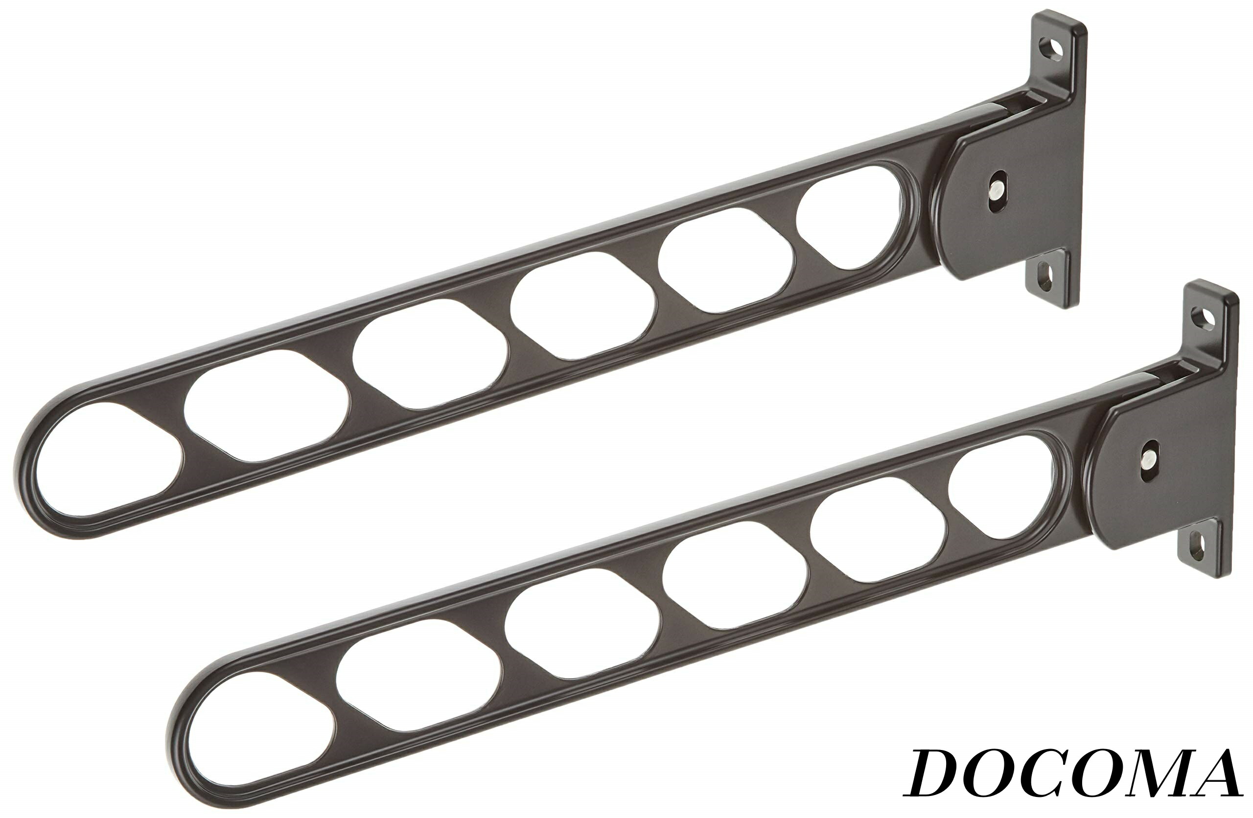 【まとめ買いで最大500円OFFクーポン!】【送料無料】アルミ物干金物 KS-DA553AB-DB ダークブロンズ 2本1セット