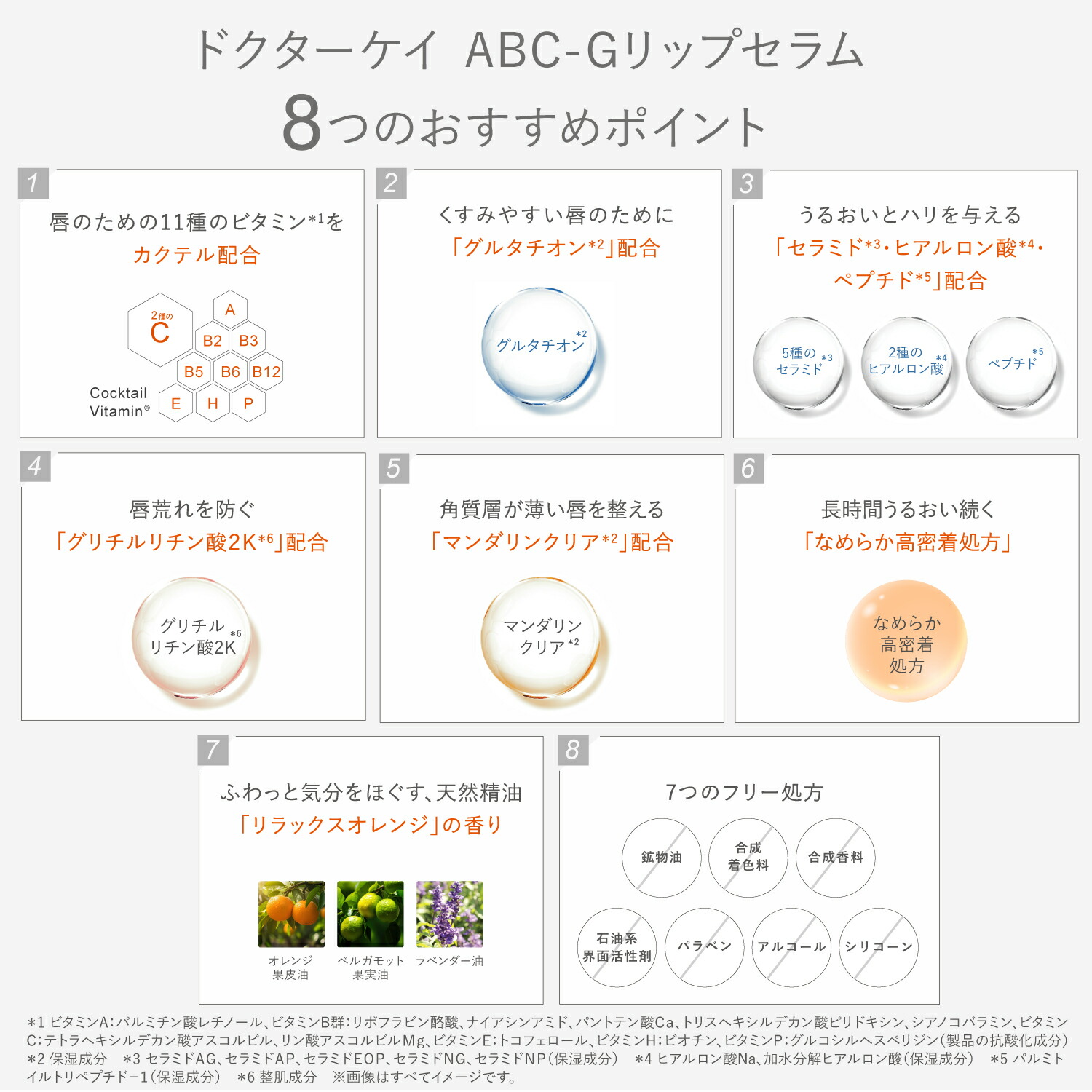 【ポイント5倍｜10/1(木)まで】【楽天ランキング1位】【ドクターケイ 公式】 リップ美容液 ABC-Gリップセラム 10g [ ビタミンC 誘導体 レチノール ギフト プレゼント コスメ 高保湿 唇荒れ防止 唇ケア エイジングケア リップクリーム リップケア ] ドクターk Dr.K