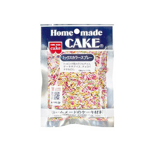 楽天市場 共立食品 Home Made Cakeミックスカラースプレー 50g ディスカウントショップドジャース