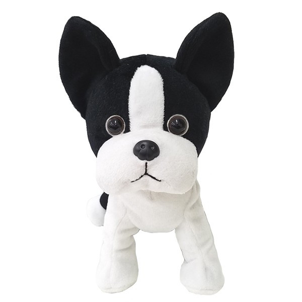 作家様 ボストンテリア 犬 ぬいぐるみ テディベア アーティストベア 一点もの ぬいぐるみ【プレミアムパピー<ボストンテリア>】をセット