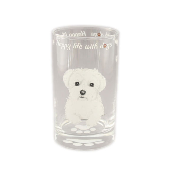 楽天市場】タンブラー グラス マルチーズ 犬 ガラス コップ ビアグラス