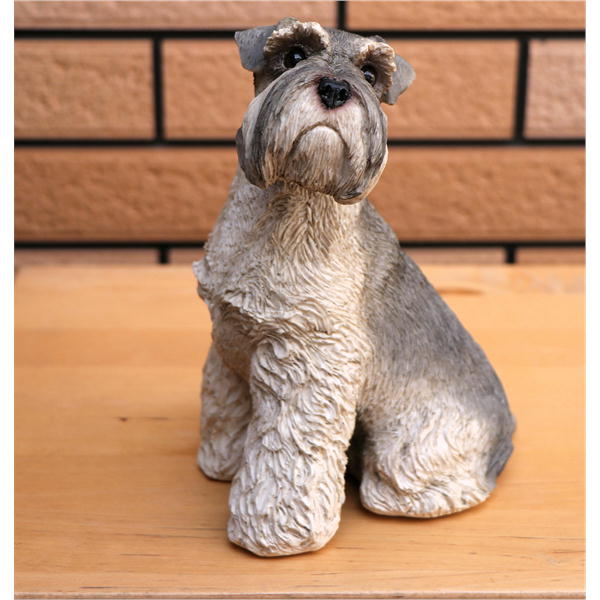 在庫限り　フィギュア　ドッグ　【シュナウザー】 輸入雑貨　犬雑貨　犬グッズ