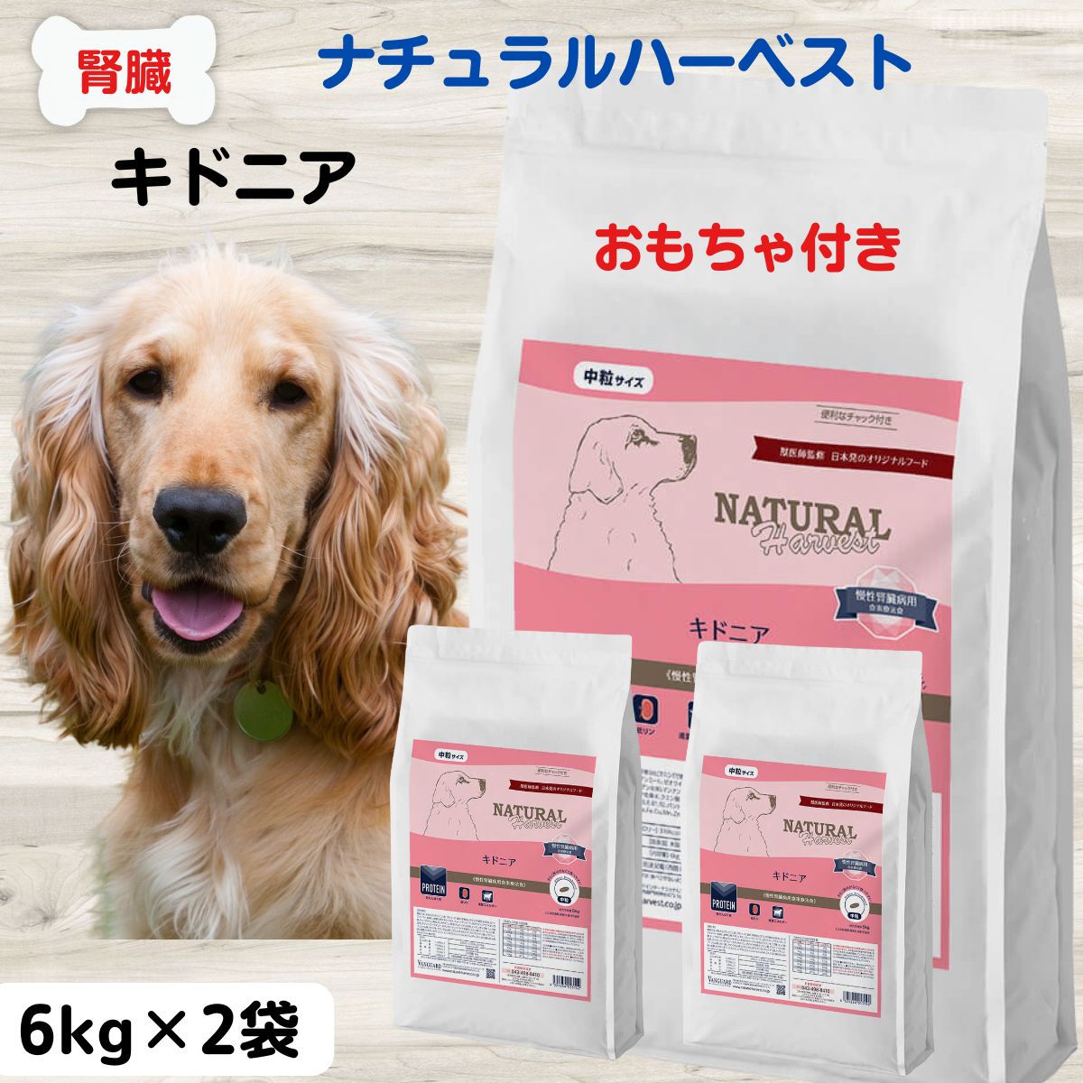 最大限度15％OFFクーポンナチュラルハーベスト 犬 腎の臓受け支える 犬 腎の臓病 治療薬食 犬 ボンネット 低リン 犬 食餌治療薬食 腎の臓 手あそび差し上げ物  キドニア ナチュラルハーベスト  セラピューティックフォーミュラ キドニア 腎の臓 治療薬食 6kg×2袋