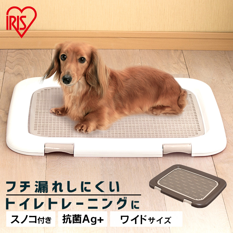 ペット スノコ付き 送料無料 フチもれ防止 ふち漏れ 犬用 トイレ 幅63 5cm Ftt 635 ペット用 犬 フチ漏れ ペットトレー トイレいたずら防止 トイレトレー しつけ トイレトレーニング アイリスオーヤマ Pet館 ペット館 トイレ おしゃれ 犬