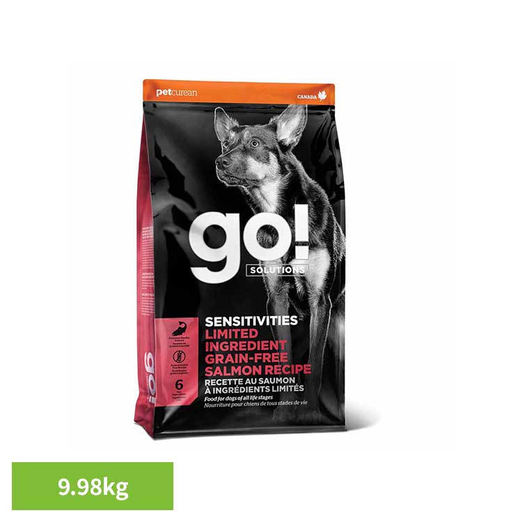 GO!センシティブLID サーモン 9.98kg ドッグフード グレインフリー プレミアムフード アレルギー サーモン 全年齢 全犬種 サーモン シンプル 敏感 グローバルペットニュートリション 【B】|Pet館~ペット館~