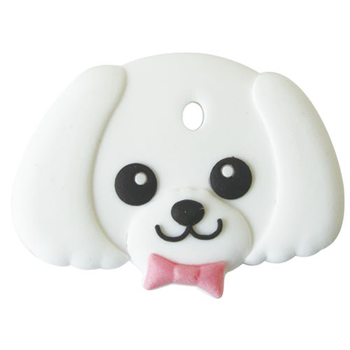 Maltese with Bow Key Cover