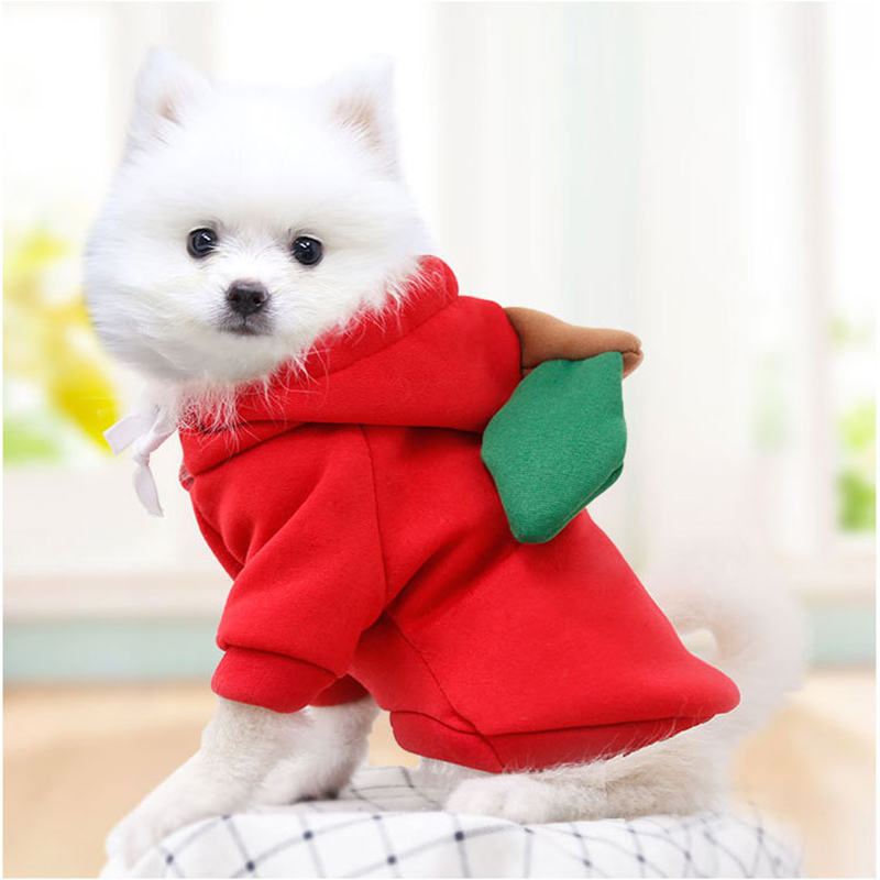 間者着類 商品名 可愛らしい Petfind 犬 犬の服 秋冬 コスプレパーカー 林檎 バナナの木 人蔘 にわとり Doorswindowsstairs Co Uk