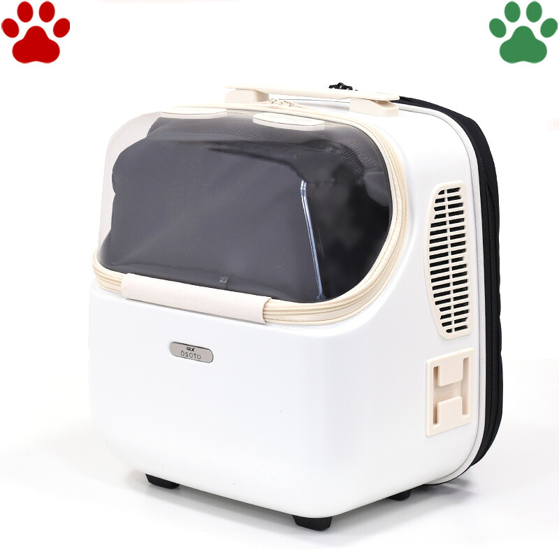 【0】 GEX OSOTO シェルフィー 酪漿4WAY 5kg以下 犬猫兼用 犬用 猫用 軽さ パウダーコンパクト 背嚢式 背嚢型 持ちはこび容れもの キャリーバッグ オソトキャリー オシャレ 愛くるしい お出かけ 白いこと 白 OSOTO持ちはこび shellfeel ジェックス