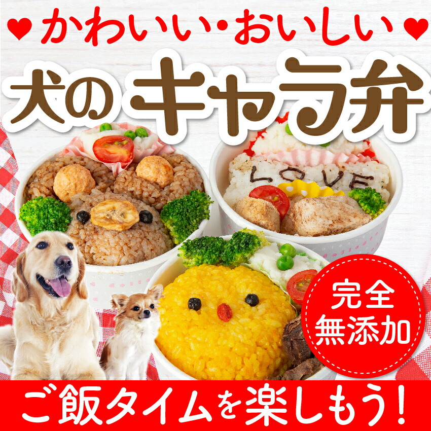 犬 手作りご飯 犬用 キャラ弁 個 無添加 国産 冷凍 Napierprison Com