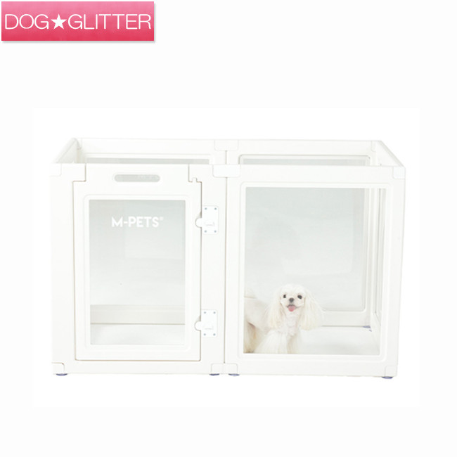エムペッツ BLANCHE Puppy pen 6ダイアログボックス 8ダイアログボックス S大きさ L大きさ\u003cbr /\u003e犬用 ゲージ 倶楽部 広広とした 室内 犬掘っ立て小屋 折りたたみ 今めかしい 6面 8面 澄み切った 白いこと 白いこと せつ然たる M-PETS