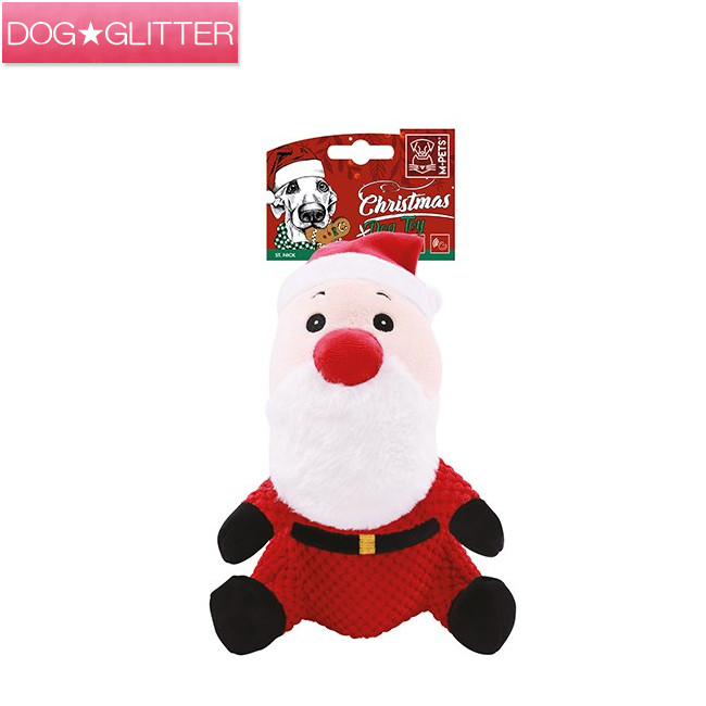 【楽天市場】エムペッツ クリスマスドッグトイ サンタクロースのセント・ニック犬用 おもちゃ ドッグトイ 大きい ペット用品 ストレス解消 スク