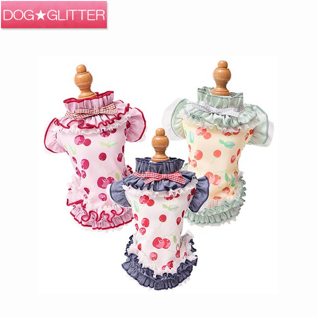 ゴッドピバ COOLプティチェリータンク\u003cbr /\u003e犬用 愛玩動物服 わんお父ちゃん 壱お父ちゃん 好いたらしい 活動写真映え 犬服 お召しもの 冷やりとした原料品 ドッグウェア フラウンス GODPIVA