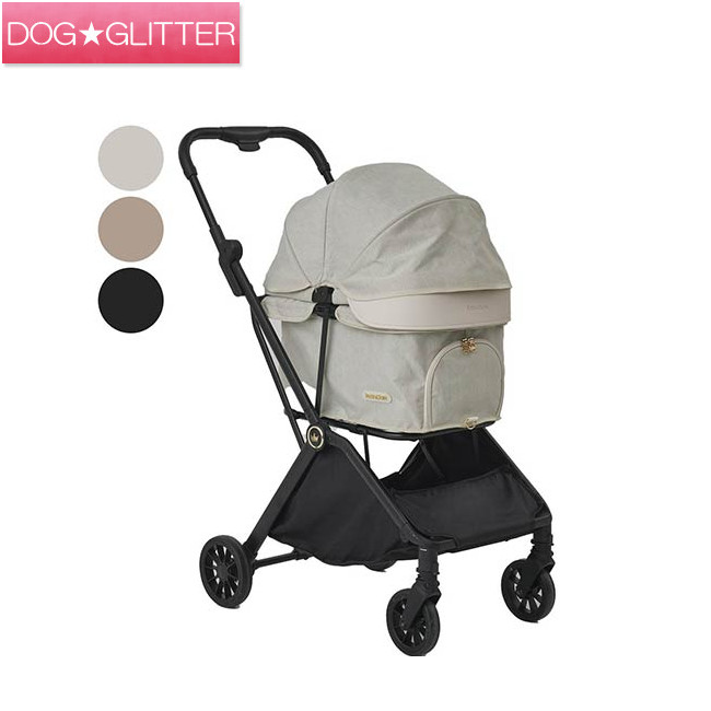 ロイヤルテイルズ アリア犬用小型犬 猫 ペットカート ペットバギー 折りたたみ キャリーバッグ 収納 荷物 買い物 お出かけ 散歩 病院 コンパクトROYALTAILS ARIA|ドッググリッター DOGGLITTER