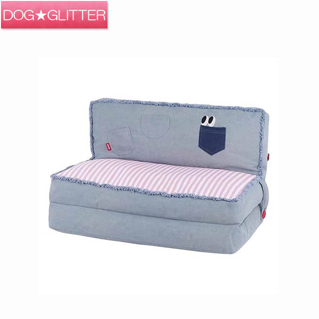 ゼゼ デニムキングサイズソファーベッド\u003cbr /\u003e犬用 猫用 愛玩動物用 臥榻 zeze DENIM Kingsize Sofa Bed
