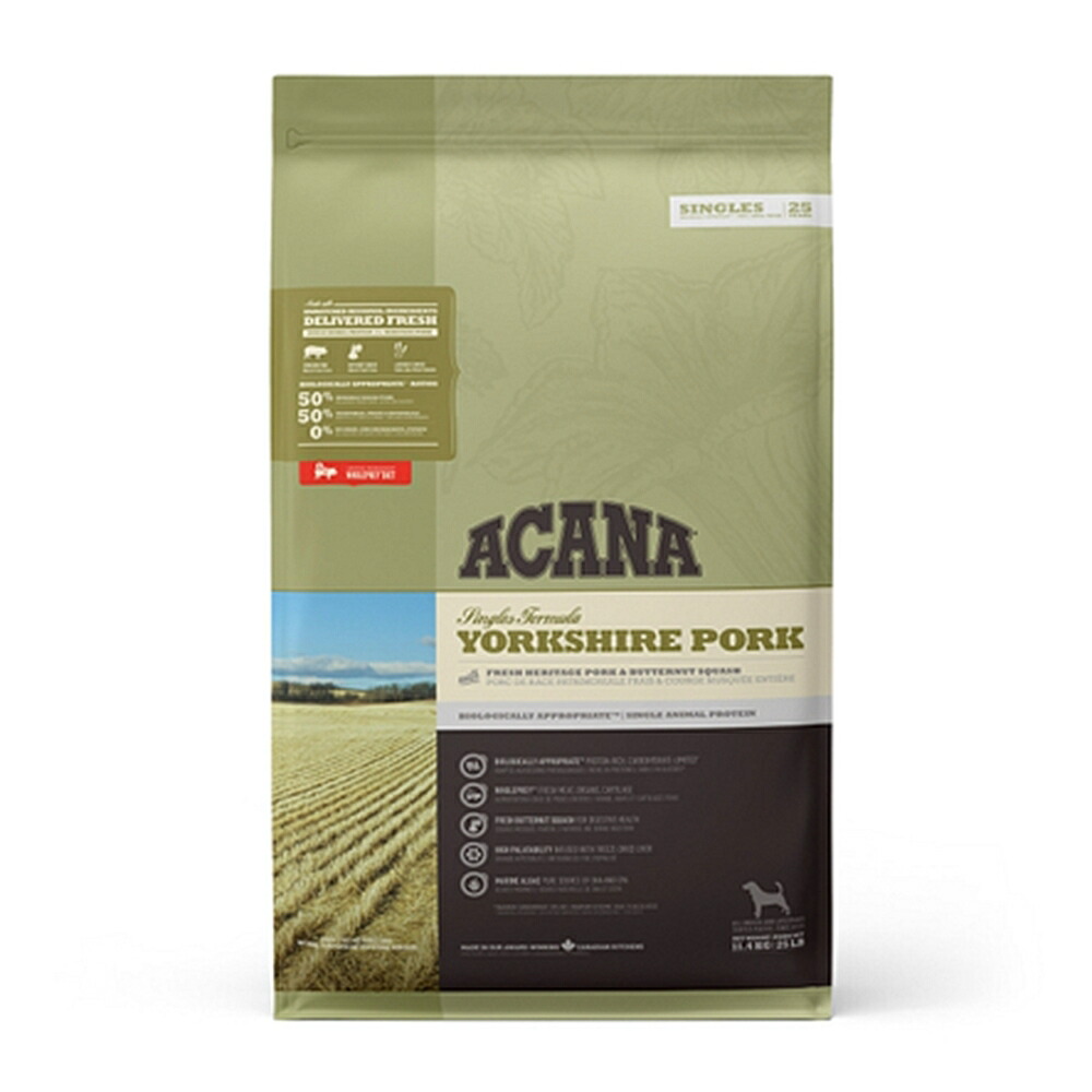 犬用 ドッグフード ACANA アカナ ヨークシャポーク 11.4kg 穀類不使用 食物アレルギーに配慮 プレミアムフード アカナ トランペッツ Trumpets 【D】