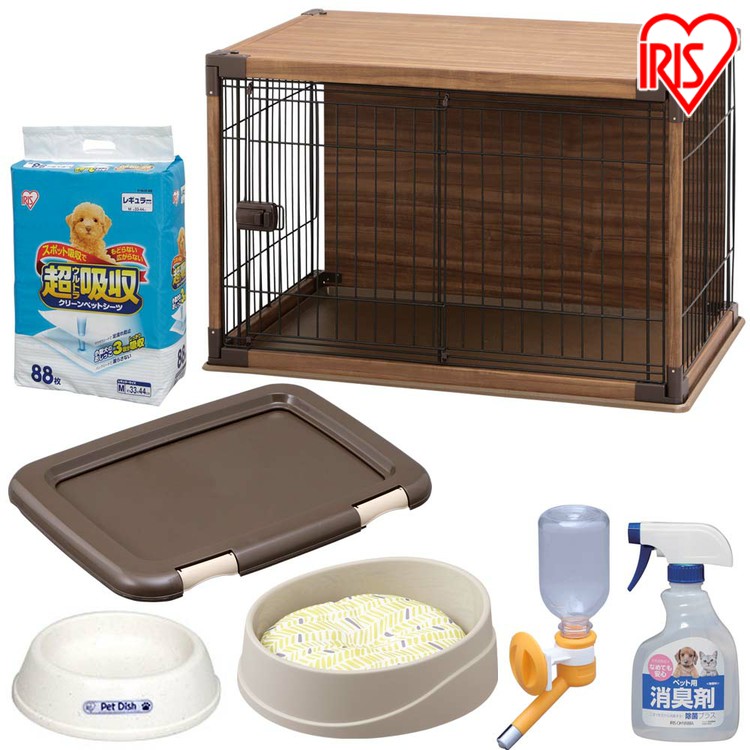 新品即決 7点セット インテリアウッディサークル ペットトレー レギュラー 丸洗いできるペットベッド ペットディッシュ ペットシーツ 厚型 超吸収ウルトラクリーン レギュラー ペット用給水ボトル レギュラーサイズ 犬 猫用 ペット用消臭剤 400ml アイリスオーヤマ