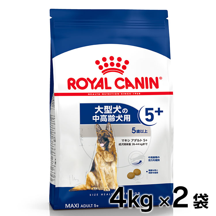 ラウンド 2個セット 送料無料 ロイヤルカナン マキシ アダルト 5 4kg D 5歳以上の大型犬成犬用 ロイヤルカナン マキシアダルト 犬の日 Rcdb38 Restauranteelgobernador Com