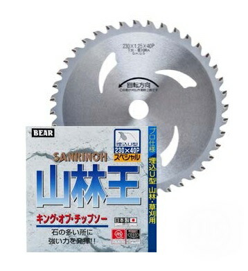 ※法人様限定※ バクマ工業 草刈りチップソー 山林王　255ｘ40Ｐ　１ケース