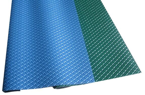 (法人向け代引き不可商品)日大工業 【やわらかい】ダイヤ階段ソフト グリーン 厚み1.5mmx幅920mmx框40mmx長さ220mm 【お買い得14枚セット】