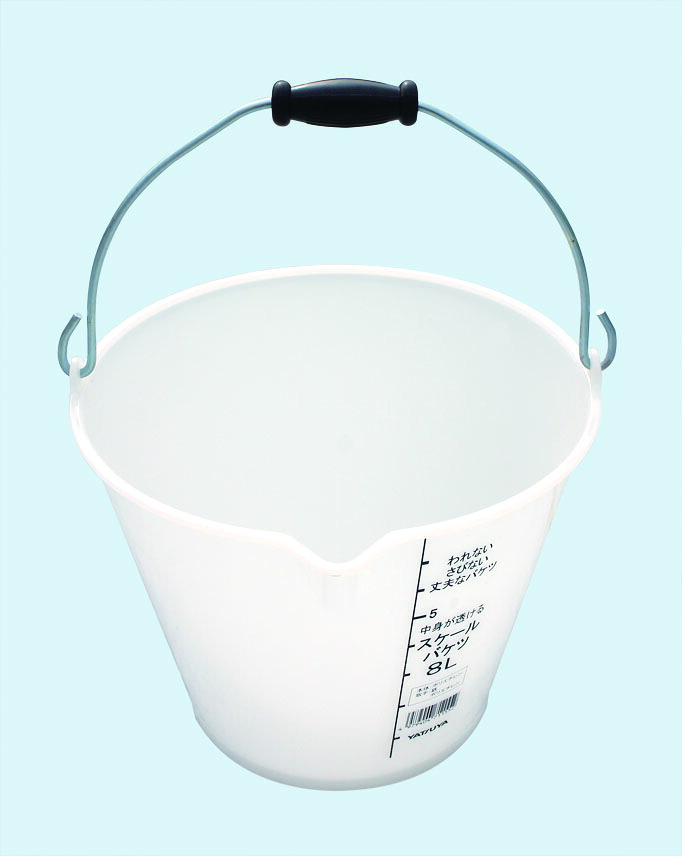 八ツ矢工業　スケールバケツ　8L　#34043　30個セット【代引き不可商品】｜DIYのドグーストア支店 15,659円