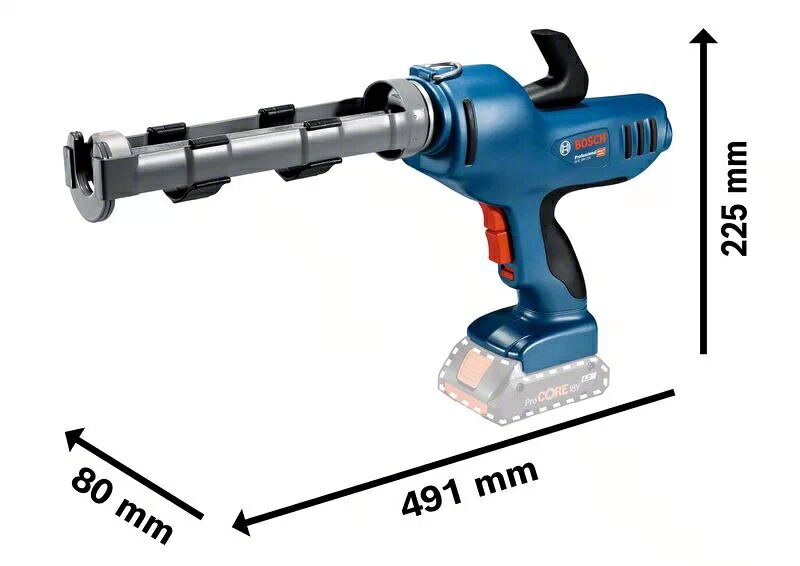 BOSCH　コードレスコーキングガン　GCG18V-310H（本体のみ）　代引き不可商品です。【北海道・沖縄・離島別途運賃】