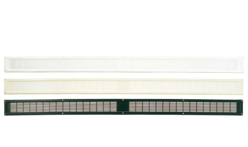 カネシン 503000 ロング軒裏換気口 LN-90 カラーは下記より お選びください 単色1ケース（20枚）価格です！ 代引き不可商品です 沖縄・離島は 別途送料かかります
