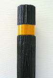 大研 擬木バリカー(耳なし)GB-1012-N (100φx1200mm) 3本入【代引不可】
