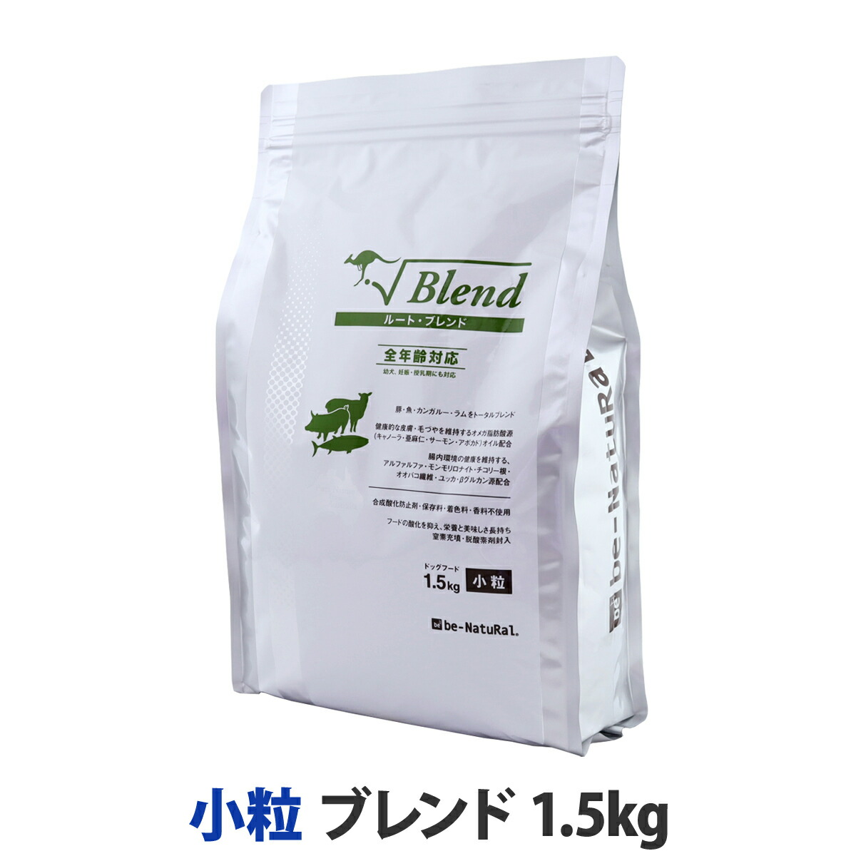 楽天市場】ビィ・ナチュラル ルート・ポーク 小粒 2.8kg be