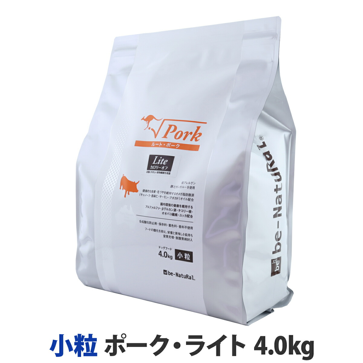 楽天市場】ビィ・ナチュラル ルート ポーク ライト 小粒 1.4kg be