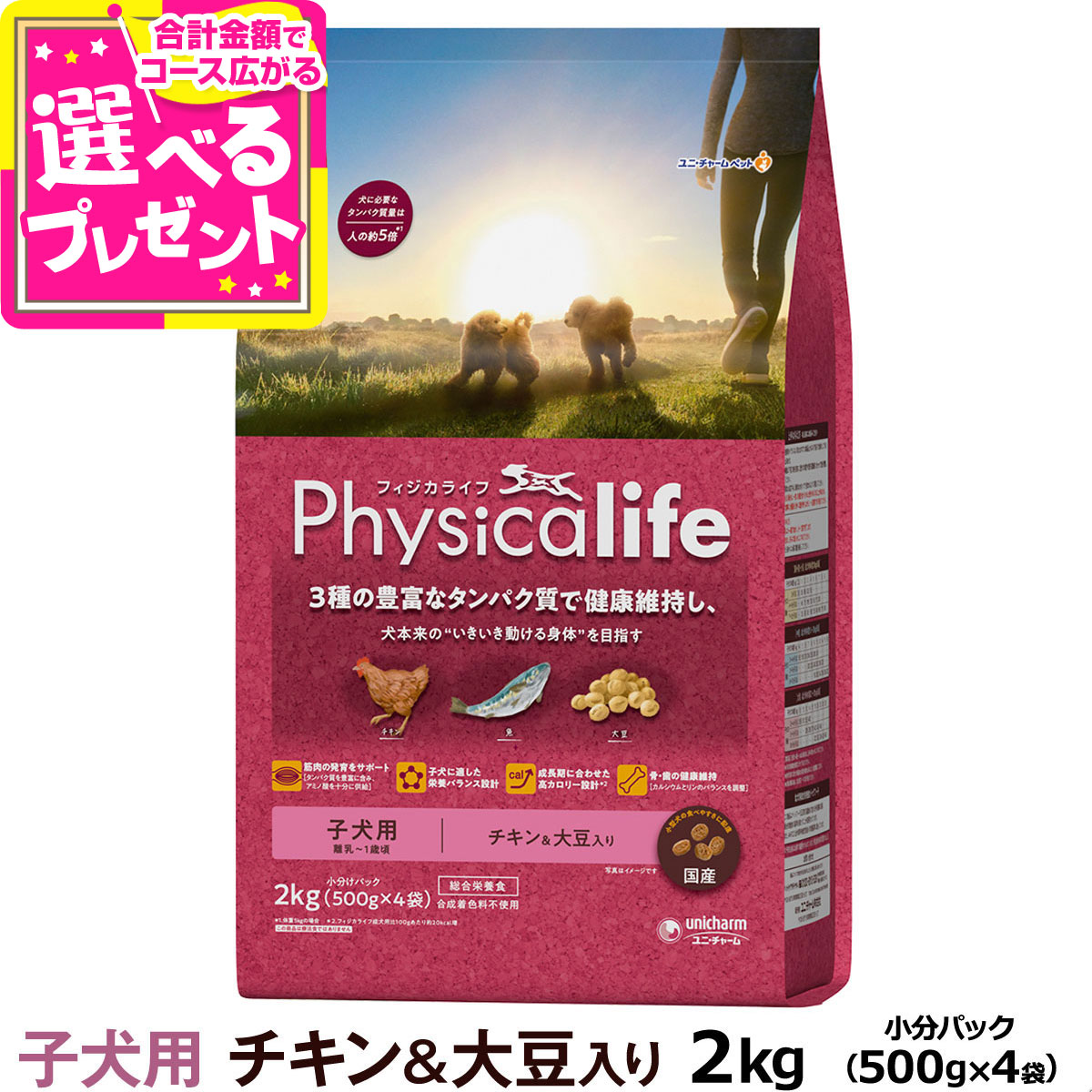 Amazon.co.jp: フィジカライフ (Physicalife) シニア犬用 チキン