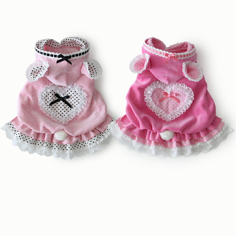 鴇色プリエ くまみみベルベットワン平安 Daemlu Cl