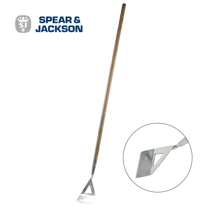 【楽天市場】英国【SPEAR&JACKSON（スピア&ジャクソン）】 園芸用 【ステンレスロングツール ダッチホー】 ガーデンツール