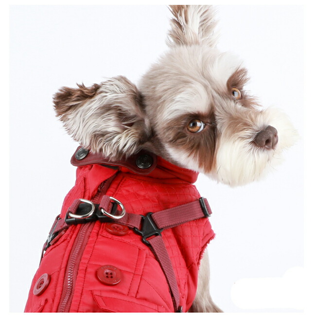 犬用ウィルクスハーネスハーネスジャンパーWILKES:XLサイズPUPPIAパピア胴輪犬ペットドッグ洋服ダウンhvt